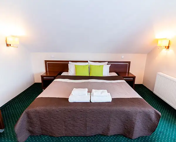 Apartment-Innenraum im Hotel Lotos