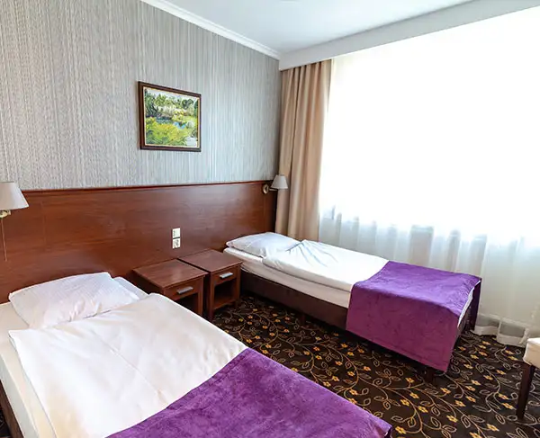 Doppelzimmer im Hotel Lotos