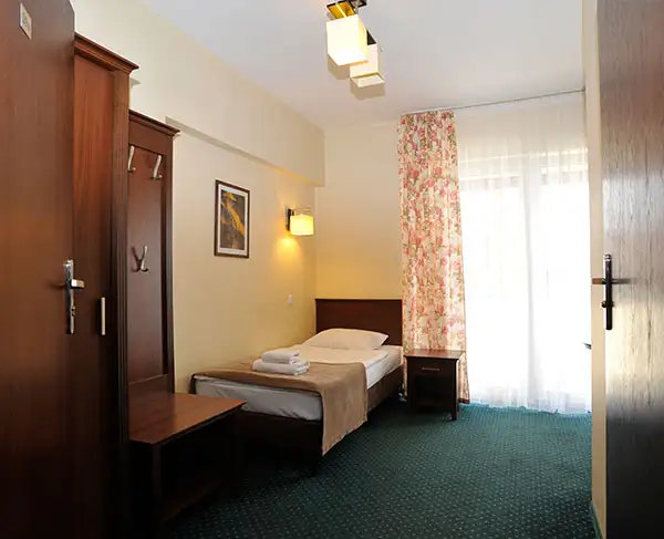 Einzelzimmer im Hotel Lotos