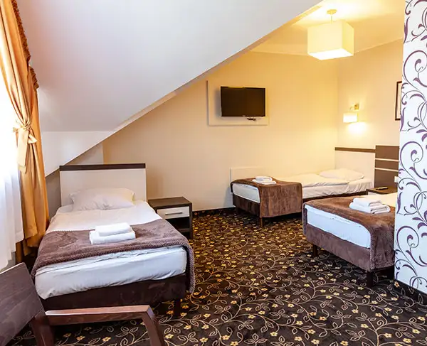 Dreibettzimmer im Hotel Lotos